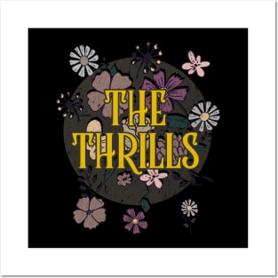 Aesthetic Thrills Proud Name Flowers Retro Styles Posters and Art